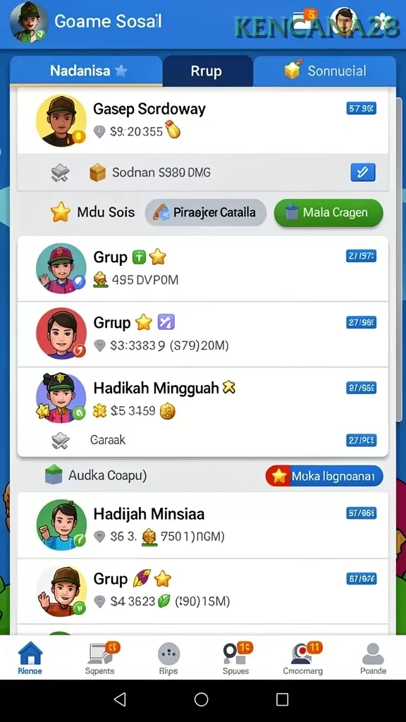 Pratinjau antarmuka kencana28 — aplikasi APK resmi Android v2.5.6