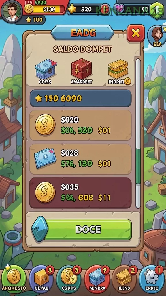 Galeri pratinjau visual kencana28 build APK resmi terbaru